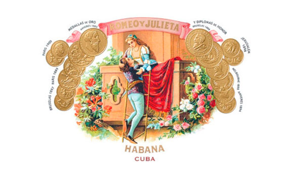 coffret assortiment  de ciagres romeo y julieta